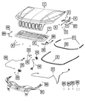 Genuine Mopar Release Handle 68290771AB. Fixed Price $16.31.