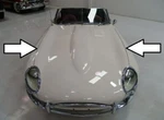 1X Jaguar Xke Type Long Hood Fender Beading Chrome BD19029/1 New Fast Postage. Fixed Price $76.83.