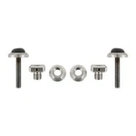 Scott Drake E7ZZ-16763-S Stainless Steel Adjustable Hood Bumpers Pair. Fixed Price $29.92.