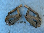 1966 1965 Galaxie Ltd Hood Hinges Left Right W/springs Oem Pair. Fixed Price $279.00.