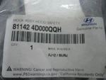 Hyundai 81142 4D000QQH Hood Safety Hook 07-08 Entourage New Genuine. Fixed Price $17.97.
