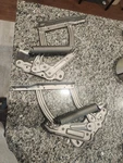 1965 Original Gm Tri-power 389 Pontiac Gto/lemans/tempest 4SPD Hood Hinges. Fixed Price $119.00.