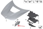 New Bmw I8 I12 Bonnet Hinge Right 51237336252 Genuine. Fixed Price $256.32.