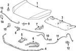 Genuine Honda Hood Insulation Pad 74141-T90-A00. Fixed Price $65.31.