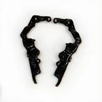 Hood Hinges Set Pair Black Porsche Panamera Turbo (2010-2016) Oem. Fixed Price $64.00.