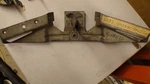 1942-47 Pontiac Part# 508871 Nos Hood Catch Lever Plate Assembly, All. Fixed Price $75.00.