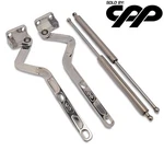 1981-87 Chevy Gmc Truck Eddie Motorsports MS149-28P Billet Aluminum Hood Hinges. Fixed Price $571.00.