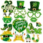 St Day Decorations Photo Booth Props, Patricks-b. Fixed Price $13.67.