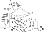 Genuine Lexus Hood Latch 53510-F6020. Fixed Price $73.57.