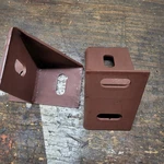 1969-1/2 Road Runner/super Bee A12 Lift Off Hood Pin Brackets Pair. Fixed Price $25.00.