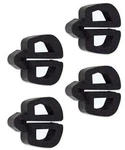 Hood Side Bumper Set Push In On Fender 1969-70 Ford Mustang Of 4. Fixed Price $17.09.