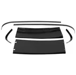 1967 1968 Mustang Fastback Rear Over Head Roof Panel Interior Trim Set Pcs. Fixed Price $336.99.