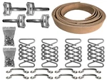 Leather Hot Rod Hood Strap Aftermarket Kit With Stainless Steel Hardware. Fixed Price $369.99.