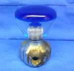 Vintage Accessory Steering Wheel Suicde Knob Blue & Clear. Fixed Price $29.99.