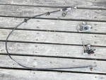 70-78 Datsun 240Z 260Z 280Z S30 Hood Latch Assembly Upper Lower Oem Nissan Cable. Fixed Price $199.99.