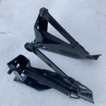Mercedes Benz Ponton W180 Hood Left And Right Hinges, Oem. Fixed Price $165.00.