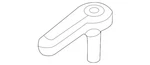 Genuine Volkswagen Release Lever 3CM-823-661-A-9B9. Fixed Price $14.05.