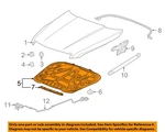 Gm Oem 13-19 Ats Hood Components-insulator 23470057. Fixed Price $199.21.