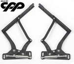 66-67 Chevy Ii Nova Ifs Eddie Motorsports MS149-38MB Billet Aluminum Hood Hinges. Fixed Price $755.00.