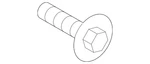 Genuine Ford Hood Hinge Bolt W708670-S440. Fixed Price $10.80.