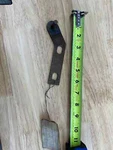 Fiat 124 Spider Hood Hinge Right 1967-78 # 1903001. Fixed Price $25.00.