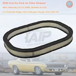Oval Air Filter For Plymouth Dodge Cuda Challenger Charger Hemi 440 340 CA332. Fixed Price $104.00.