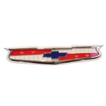 Trim Parts 1392 1956 Fits Chevrolet Full Size Car Hood Emblem Assembly. Fixed Price $149.99.