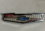 1956 1958 Chevy Belair Impala Front Hood Emblem 3722453-C-7 Tri V8 Patina. Fixed Price $35.99.