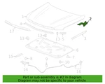 Passenger Side Hood Hinge - Genuine Gm (84342482). Fixed Price $59.99.