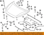 Hyundai Oem 17-26 Palisade Hood Components-handle Base 81180D3000. Fixed Price $18.09.