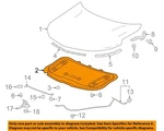Gm Oem 18-21 Equinox Hood Components-insulator 23463010. Fixed Price $692.61.