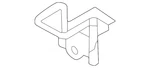Genuine Volvo Hood Latch Striker Plate 32234341. Fixed Price $9.35.