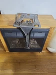 1971-74 Mopar Body Dodge Charger Center Hood Latch Support Assembly Complete. Fixed Price $142.50.