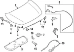 Genuine Subaru Release Lever 57341FL010. Fixed Price $17.60.