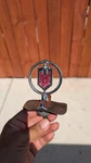 1976-77 Chevrolet Monte Carlo Header Panel Hood Ornament Emblem Gm 461979. Fixed Price $175.00.