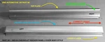 1953,1954 Chevrolet Door Rocker Panel. #261 Pair, Ems Automotive. Fixed Price $286.00.