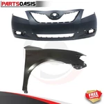 Bumper Cover Kit For 2007-2009 Toyota Camry Se Model Usa Built 2PC Front. Fixed Price $272.39.