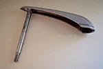 1939 Ford Standard Hood Opener Handle + Shaft Assembly Nos Coupe Sedan Wagon. Fixed Price $295.00.