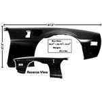 1970 71 72 73 74 75 76 77 78 79 80 81 Pontiac Trans Am Fender Right W/light Hole. Fixed Price $926.95.