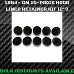 1970-1988 Monte Carlo Ss Ls Hood Liner Insulator Insulation Pad Clips Button Gm. Fixed Price $12.76.