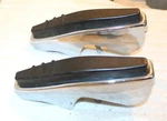 1969 1970 Ford Custom Galaxie 500 Xl Ltd Convert Nos Rear Bumper Guards W/ Pads. Fixed Price $199.00.