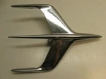 1955-1956 Hood Ornament Mercury Montclair Monterey Jet Airplane Rocket C39. Fixed Price $159.95.