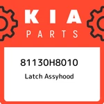 Kia Latch Assyhood 81130H8010, New Genuine Oem Part. Fixed Price $81.95.