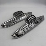 Pair 1954 1955 Chevrolet 3100 Chevy Pickup Truck Emblems P3718741 C2 With Pins. Fixed Price $79.66.