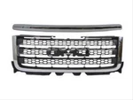 For 2011-2014 Gmc Sierra 2500HD 3500HD Chrome Hood Moulding + Grille 2PCS. Fixed Price $301.77.