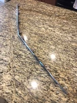 1970 Only American Motors/amc Amx/javelin Rare Chrome Hood Trim Molding 3615932. Fixed Price $450.00.