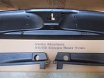84/96 Corvette Coupe Rear Window Trim Set Exact Reproduction New Parts 90 93. Fixed Price $95.00.