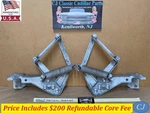 Rebuilt Factory Original 1958 Cadillac Hood Hinges With Springs - New Rivets. Fixed Price $799.99.
