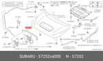 Genuine Oe Seal Assembly Duct 57252VA000 For Subaru 57252-VA000. Fixed Price $9.46.