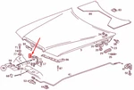 New Mercedes-benz W124 Bonnet Top Catch A1248800360. Fixed Price $79.89.